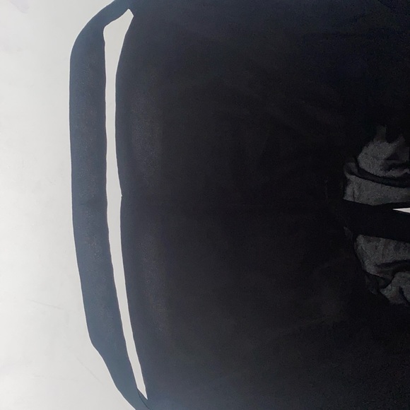 Naked Wardrobe Black Sheer Duster Trench Maxi Jacket in Small NWT - Picture 7 of 12